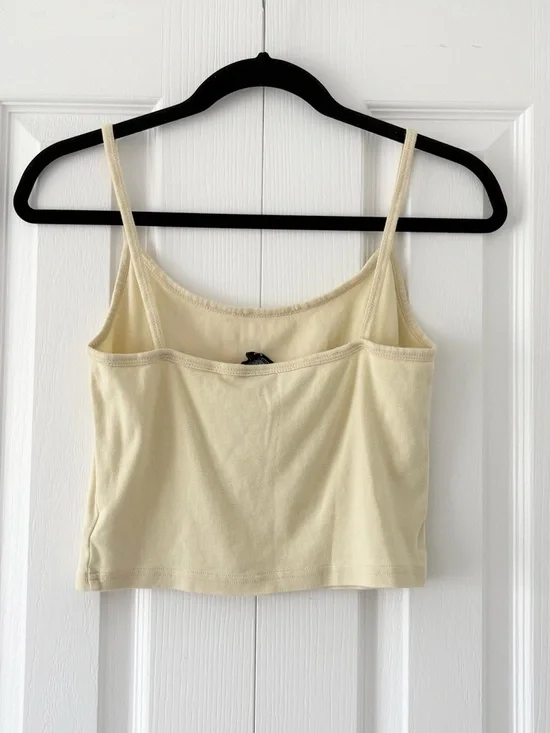 Pacsun Victoria Beach Yellow Tank Top - Picture 2 of 3